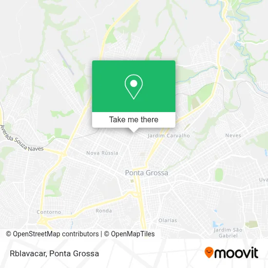 Rblavacar map