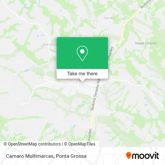 Camaro Multimarcas map