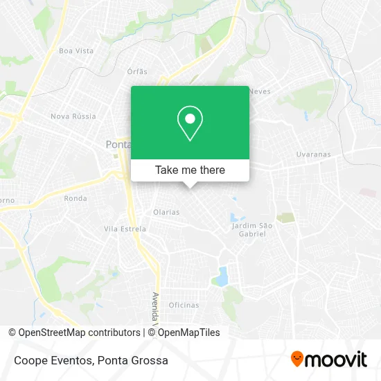 Coope Eventos map