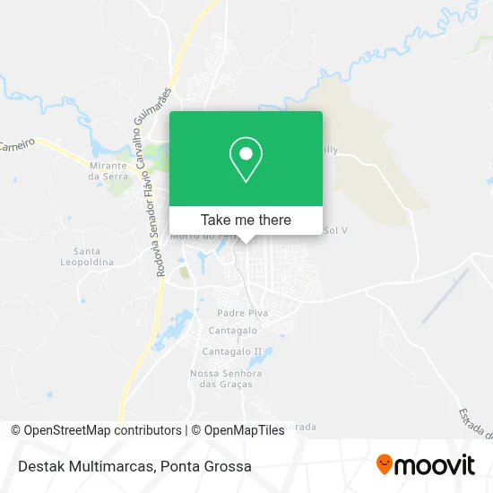 Destak Multimarcas map