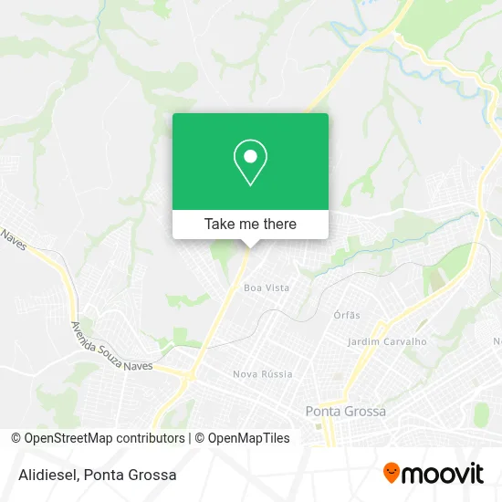 Alidiesel map