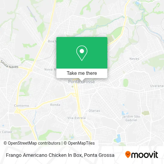 Frango Americano Chicken In Box map