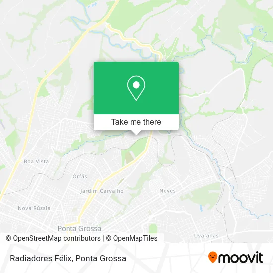 Radiadores Félix map