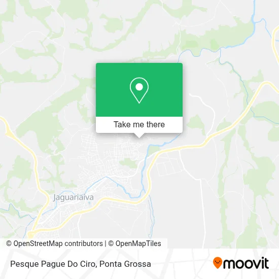 Pesque Pague Do Ciro map