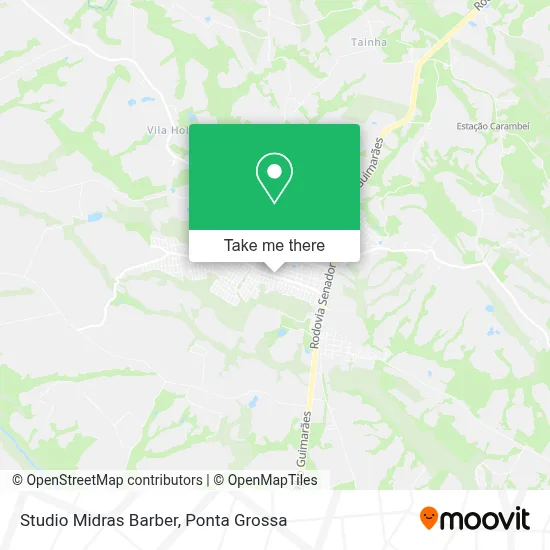 Studio Midras Barber map