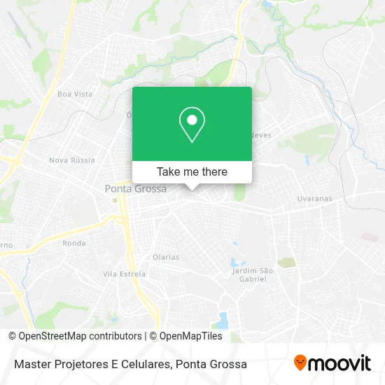 Master Projetores E Celulares map
