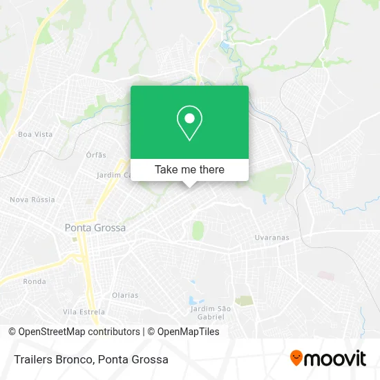 Trailers Bronco map