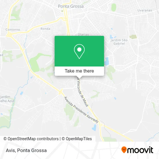 Avis map