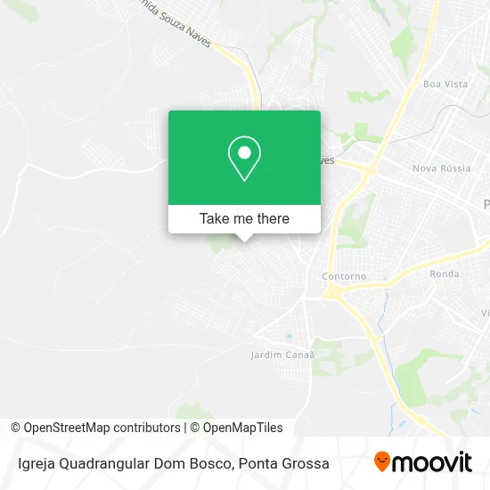 Igreja Quadrangular Dom Bosco map
