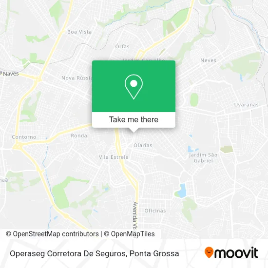 Operaseg Corretora De Seguros map
