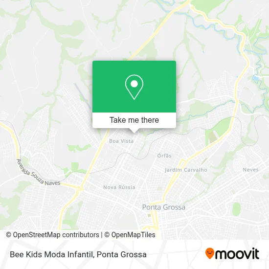 Bee Kids Moda Infantil map