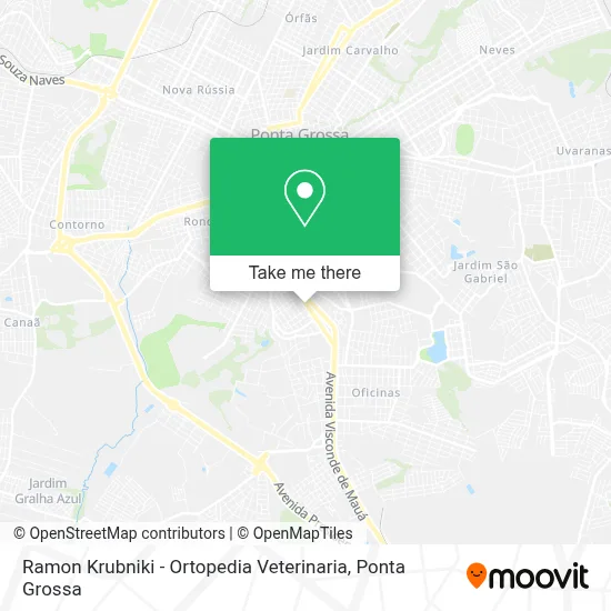 Ramon Krubniki - Ortopedia Veterinaria map