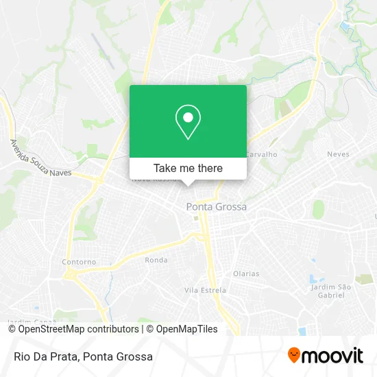 Rio Da Prata map