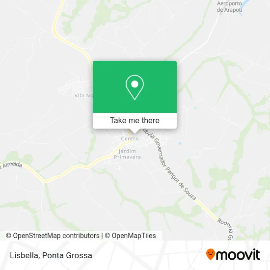 Lisbella map