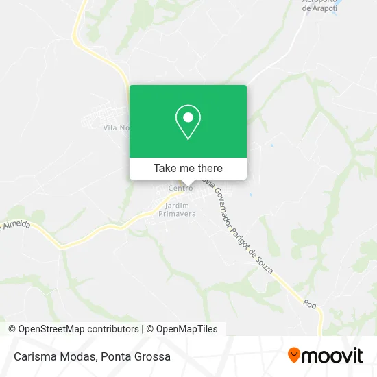 Carisma Modas map