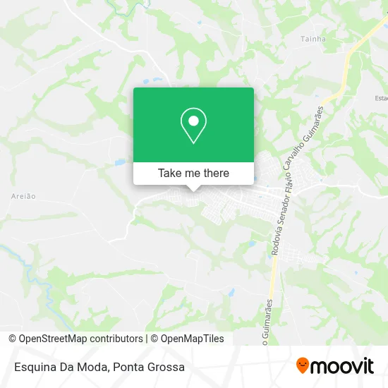 Esquina Da Moda map