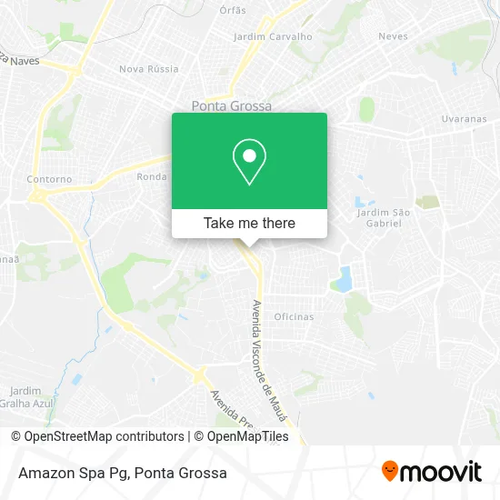 Amazon Spa Pg map