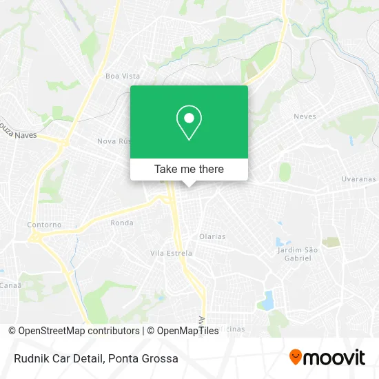 Rudnik Car Detail map