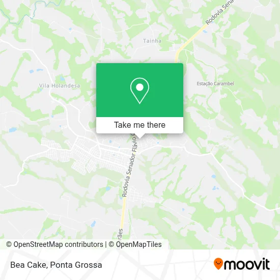 Bea Cake map