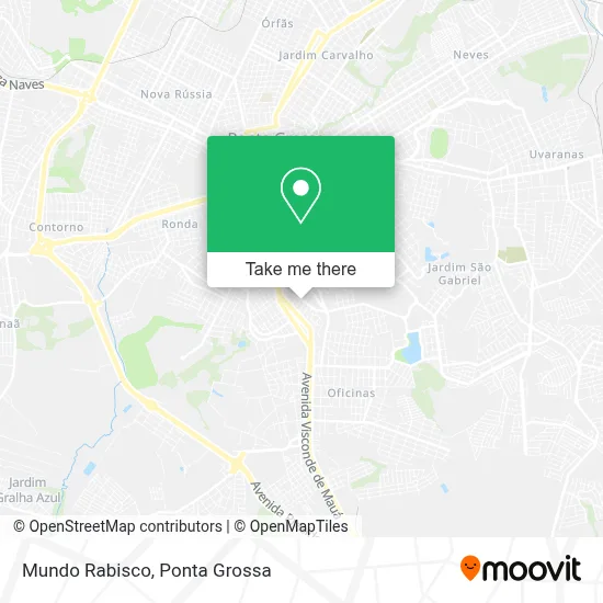 Mundo Rabisco map