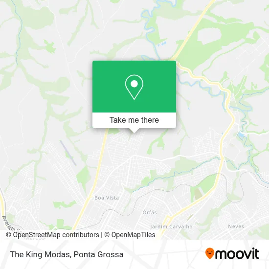 The King Modas map