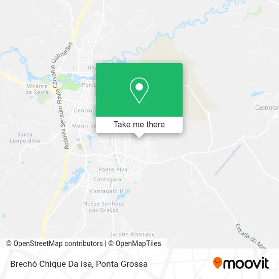 Brechó Chique Da Isa map