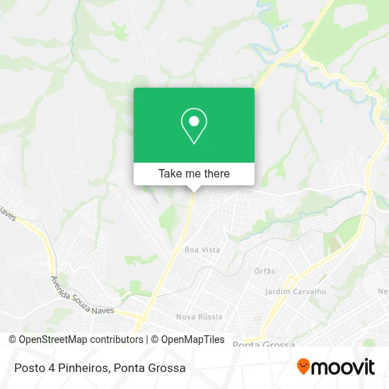 Posto 4 Pinheiros map