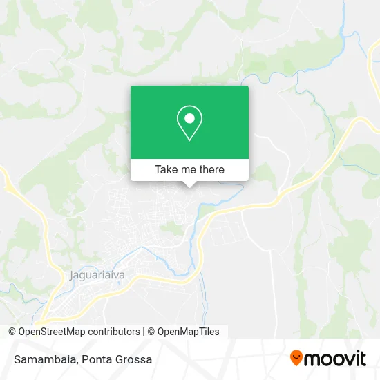 Samambaia map