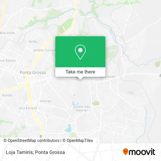 Loja Tamiris map