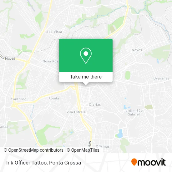 Ink Officer Tattoo map