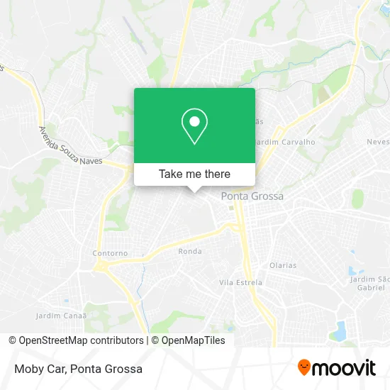 Moby Car map