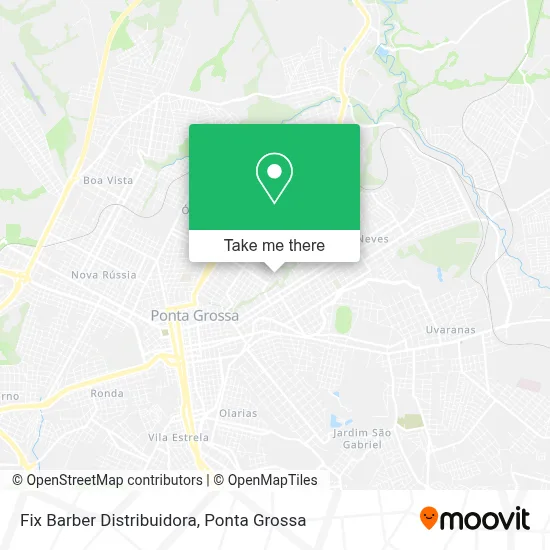 Fix Barber Distribuidora map
