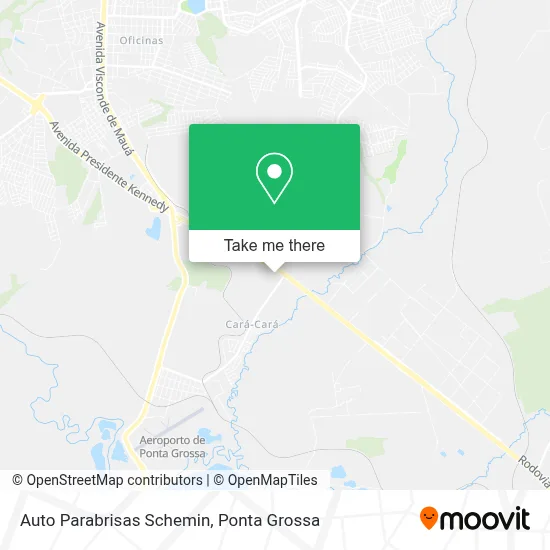 Auto Parabrisas Schemin map