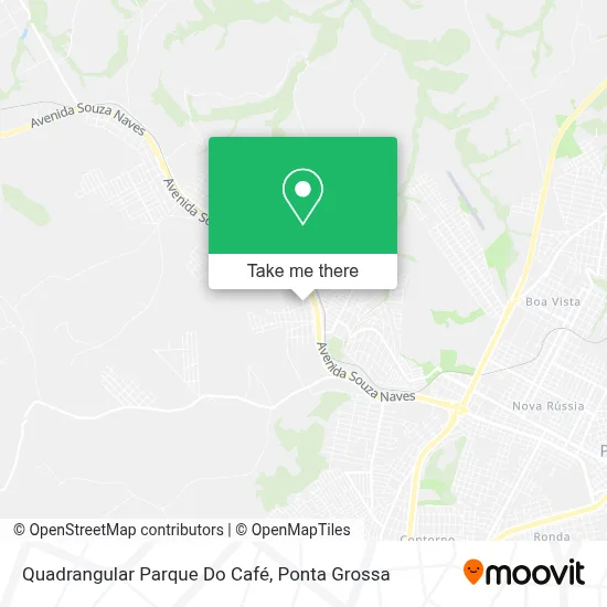 Quadrangular Parque Do Café map