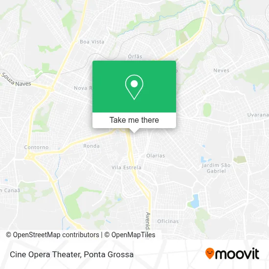 Cine Opera Theater map