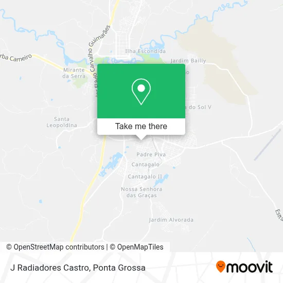 J Radiadores Castro map
