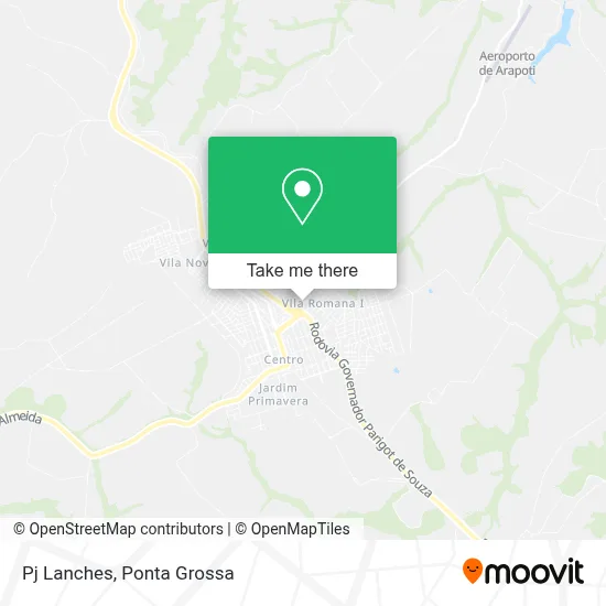 Pj Lanches map