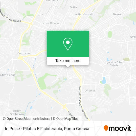 In Pulse - Pilates E Fisioterapia map
