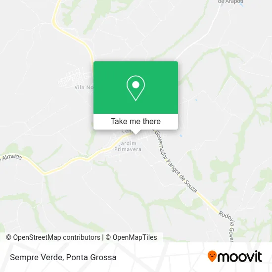 Sempre Verde map
