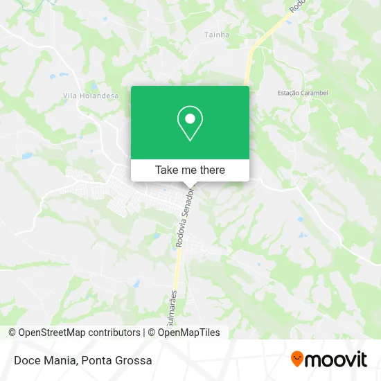 Doce Mania map