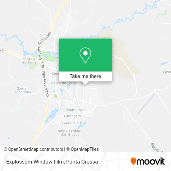 Explossom Window Film map
