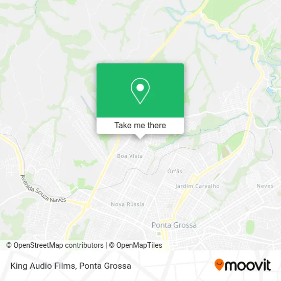 King Audio Films map