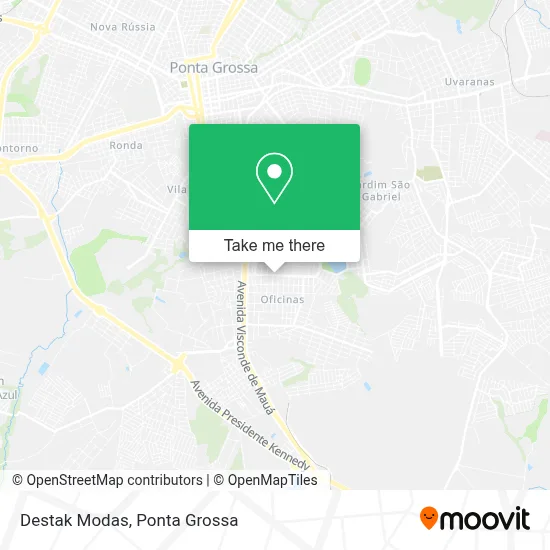 Destak Modas map