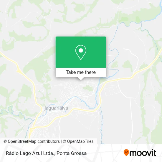 Rádio Lago Azul Ltda. map