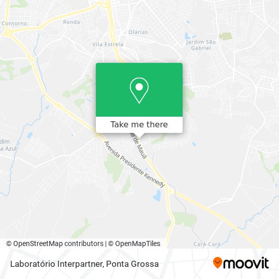 Laboratório Interpartner map
