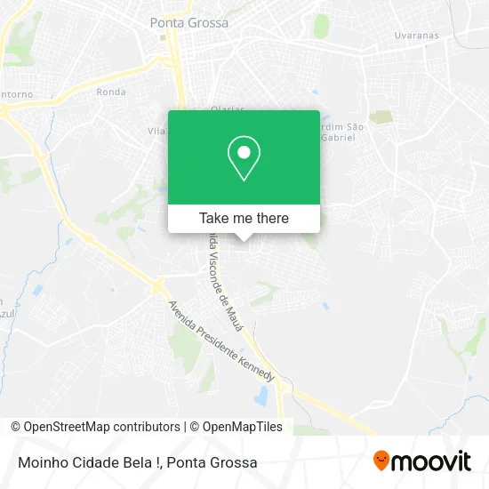 Moinho Cidade Bela ! map