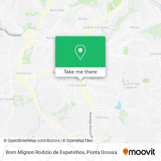 Bom Mignon Rodizio de Espetinhos map