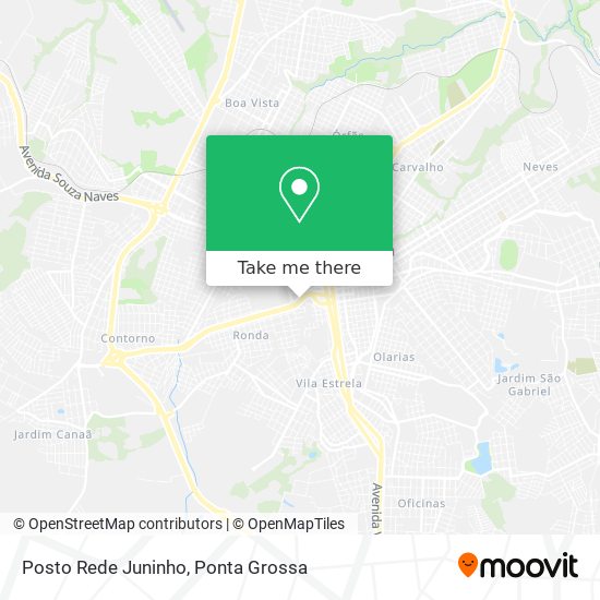 Posto Rede Juninho map