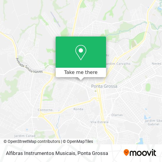 Alfibras Instrumentos Musicais map