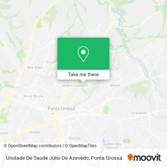 Unidade De Saúde Júlio De Azevedo map
